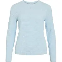 Vila Dalo O-neck Knit Sweater Bleu S Femme