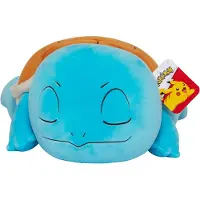 Jazwares Pokémon Peluche Squirtle endormi - 45 cm