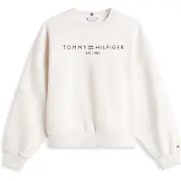 Tommy Hilfiger Sweat-shirt noir / blanc chiné