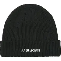 Jack & Jones Bonnet 'JACSoho' noir / blanc