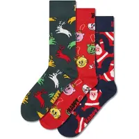 Happy socks Stuck In The Chimney Gift Set Crew Socks 3 Pairs Multicolore EU 41-46