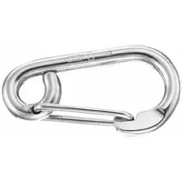 WICHARD Safety Carabiner Argenté 50 mm