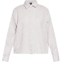 Dreimaster Maritim Chemisier violet clair / blanc