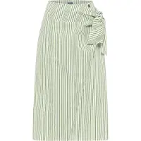 Dreimaster Maritim Jupe olive / blanc cassé