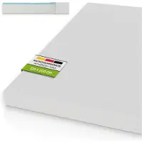 Juskys Matelas en mousse froide 120x200 cm - Ergonomique et grand confort de sommeil - Anti-allergique et respirant - Idéal pour les dormeurs sur le côté, le dos et le ventre