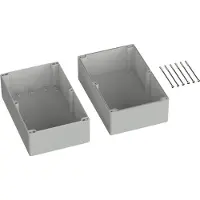 TRU COMPONENTS Boîtier universel (Boîtier), Accessoires électroniques + boîtier, Gris