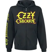 Ozzy Osbourne Sweat-shirt zippé à capuche de - Ultimate Sin - S - XXL - pour Homme - noir - Taille XL