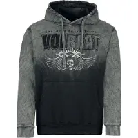 Volbeat Sweat-shirt à capuche de - Logo - S - XXL - pour Homme - gris - Taille L