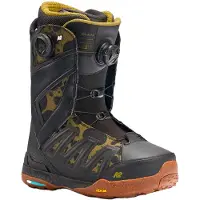 K2 Snowboard - Boots de snowboard all-mountain freeride - Holgate Black pour Homme - Taille 44 - Noir