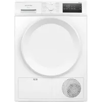 Siemens iQ300, Sèche-linge à pompe à chaleur, 8 kg, blanc, WT43H004