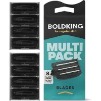 Boldking Duopack de lames de rasoir 8 lames pour peau normale (8 x)