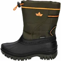 Lico Bottes de neige 'Bobby' olive / orange / noir