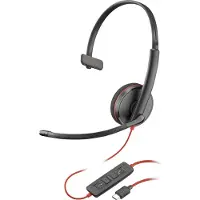 HP Casque Poly Blackwire 3210 - Série 3200 - Type oreillette
