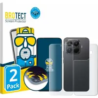 BROTECT Full-Screen Protection Mat (2 pcs, Xiaomi 15T Pro), Téléphone portable : film de protection, Transparent
