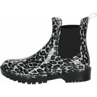 Lico Bottes en caoutchouc 'Lania' gris clair / vert clair / noir