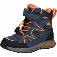 Lico Bottes de neige 'Snow V Blinky' bleu foncé / orange fluo / noir