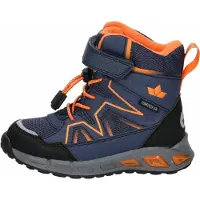 Lico Bottes de neige 'Snow V Blinky' bleu foncé / orange fluo / noir