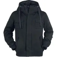 Black premium by emp Manteau d'hiver de - The Warrior's Code - S - 5XL - pour Homme - noir - Taille 4XL