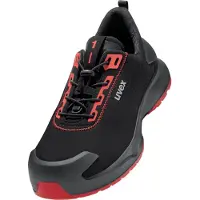 Uvex 1 x-craft, Femmes, Adultes, Bottes de sécurité, Noir, Rouge, FO, ESD