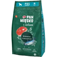 PAN MIĘSKO Croquettes pour chien Pan Mięsko, saveur bœuf et thon, 3 kg