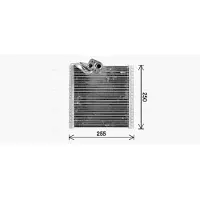Ava Cooling Évaporateur de climatisation RTV668 AVA