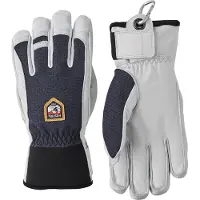 Hestra Army Leather Patrol gants de ski, bleu foncé
