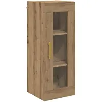 vidaXL Armoire murale en chêne Artisan 34,5 x 34 x 90 cm