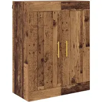 vidaXL Armoire murale vieux bois 69,5 x 34 x 90 cm Bois composite