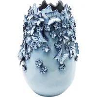 Kare design Vase papillons bleu clair 35cm