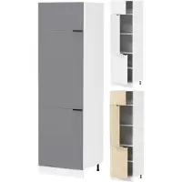 VCM Meuble de cuisine | Dimensions env. H. 207 x W. 60 x D. 57 cm | Armoire | Mobilier de cuisine - Fasola