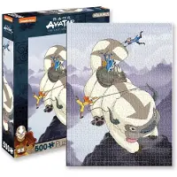 Aquarius Avatar Le Seigneur des éléments puzzle Appa and Gang (500 pièces)