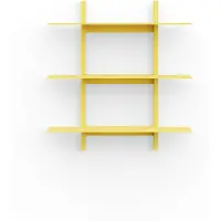 Util Plié Étagères Murales Yellow | 70 cm
