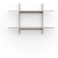 Util Plié Étagères Murales 2 Beige | 70 cm