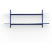 Util Plié Étagères Murales 2 Ultramarine | 120 cm