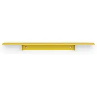 Util Plié Single Étagère Murale Yellow | 60 cm