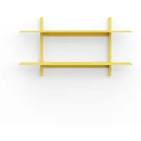 Util Plié Étagères Murales 2 Yellow | 90 cm