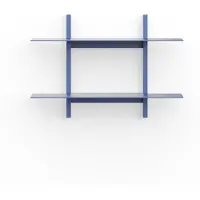 Util Plié Étagères Murales 2 Ultramarine | 70 cm