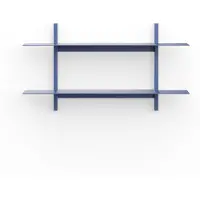 Util Plié Étagères Murales 2 Ultramarine | 90 cm