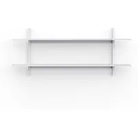 Util Plié Étagères Murales 2 Light Grey | 120 cm