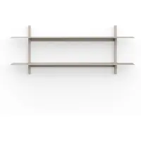 Util Plié Étagères Murales 2 Beige | 120 cm