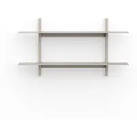 Util Plié Étagères Murales 2 Beige | 90 cm