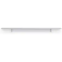 Util Plié Single Étagère Murale Light Grey | 75 cm