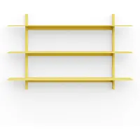 Util Plié Étagères Murales Yellow | 120 cm