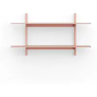 Util Plié Étagères Murales 2 Coral | 90 cm