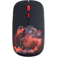 Ginza.se Harry Potter - Souris Optique Sans-Fil - Modèle Gryffondor (Sans fil), Souris, Multicolore