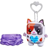 Hasbro Nano-mals Purrnelope, le chaton tricolore, compagnon électronique, plus de 70 réactions, pour les enfants à partir de 5 ans