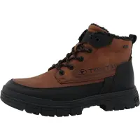 Tom Tailor Bottines à lacets cognac / noir
