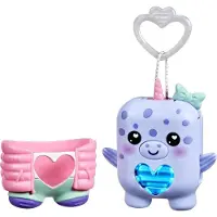 Hasbro Nano-mals Bubbly le Narval. Compagnon électronique. Plus de 70 réactions. Pour les enfants. À partir de 5 ans.