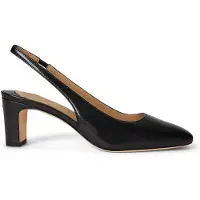Ralph Lauren Escarpins à bride arrière 'KLAIRE' noir