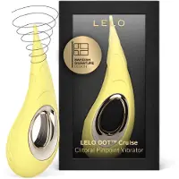 LELO Dot Cruise Clitoral Pinpoint Vibromasseur Jaune